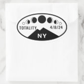 Eclipse Water Flasche Sticker - New York (Tasche)