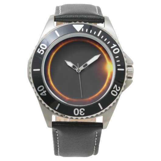 Eclipse Weltraum Armbanduhr (Vorderseite)