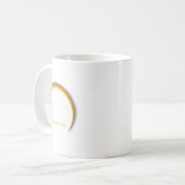 Eclipse zweimal im Leben 2024 Solar Eclipse Kaffeetasse (Vorderseite Links)