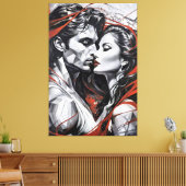 Eclipses of Desire Leinwanddruck (Insitu (Wohnzimmer))