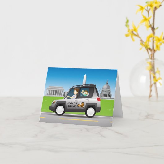 ECNPC 2009 KARTE (Gelbe Blume)