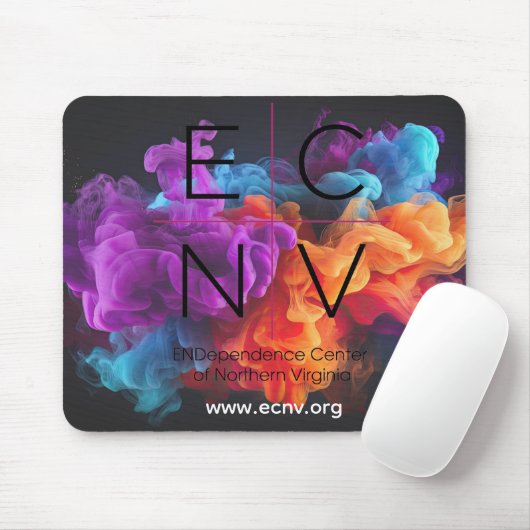 ECNV Farbmauspad Mousepad (Mit Mouse)