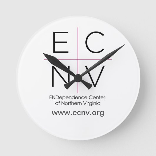 ECNV-Runduhren Runde Wanduhr (Vorderseite)