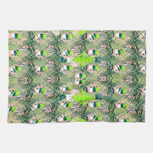 Eco Africa Motif – Afrikanische Kunst inspiriert v Handtuch