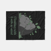Eco-friendly Climbing Design Fleecedecke (Vorderseite (Horizontal))