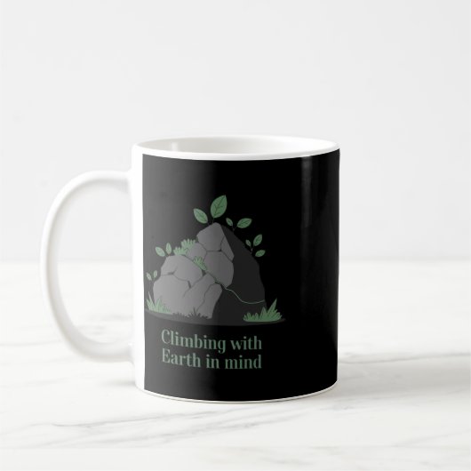 Eco-friendly Climbing Design Kaffeetasse (Links)