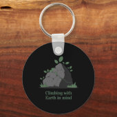 Eco-friendly Climbing Design Schlüsselanhänger (Vorderseite)