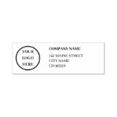 Eco-Friendly Custom Logo Self-Inking Rubber Stamp Permastempel (Design)