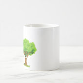 Eco-Friendly Tree Love CO2  Kaffeetasse (Mittel)