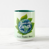 Eco-Guardians' Embrace Celestial Earth Tasse (Zentrum)