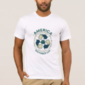 Eco Warrior Recycle Day Shirt (Vorderseite)