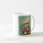 Eco-Widerstands-Solarpunk-Protest-Tasse Kaffeetasse (VorderseiteRechts)