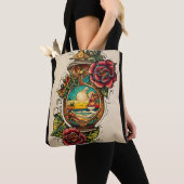 EcoChic Leinwand Tote Bag Tasche (Von Nahem)