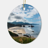 Ecola Staat Beach, OR Keramik Ornament (Links)