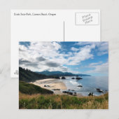 Ecola Staat Beach, OR Postkarte (Vorne/Hinten)