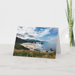 Ecola Staat Beach, Oregon Karte