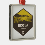 Ecola Staat Park Oregon Ornament Aus Metall (Rechts)