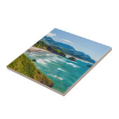 Ecola Staat Park, Oregon. Panorama des Crescent Fliese (Seite)