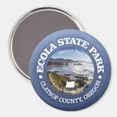 Ecola Staat Park SP Magnet (Vorderseite/Rückseite)