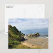 Ecola State Park, Cannon Beach Postkarte (Vorne/Hinten)