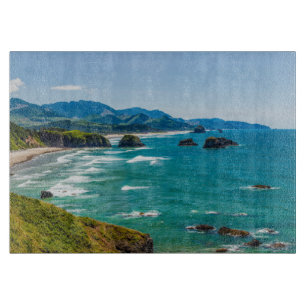 Ecola State Park, Oregon. Panorama von Crescent Schneidebrett
