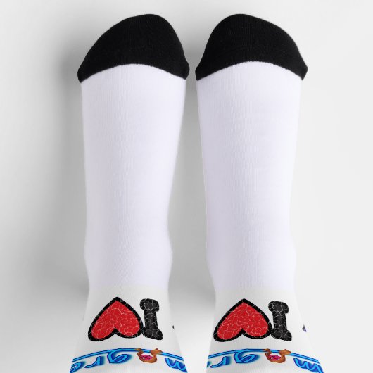 Ecological socks socken (Oben)