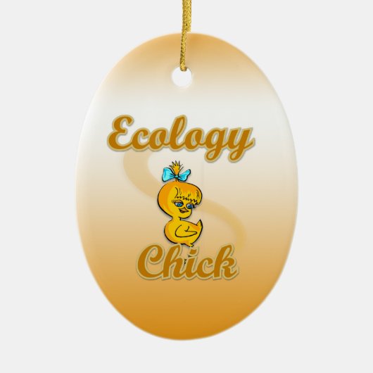 Ecology Chick Keramikornament (Vorne)
