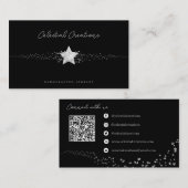 Ecommerce Celestial Business Card Visitenkarte (Vorne/Hinten)