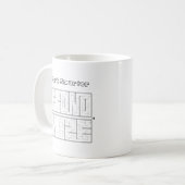 Econo-Maze -  Kaffeetasse (Vorderseite Links)