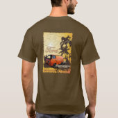 Econoline Van Beach T-Shirt mit vorderer Grafik (Rückseite)