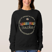 Economics Teacher Appreciation Week Back to School Sweatshirt (Vorderseite)