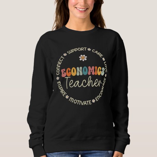 Economics Teacher Appreciation Week Back to School Sweatshirt (Vorderseite)