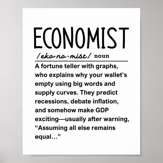 Economist Poster (Vorne)