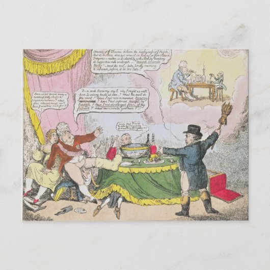 Economy', veröffentlicht von Johnston, London Postkarte (Vorderseite)