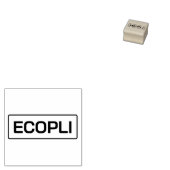 Ecopli-Ideal-Poststempel Gummistempel (Stempel)