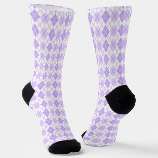 EcoPurple Diamond Socken (Gewinkelt)