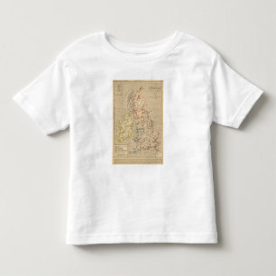 Ecosse, Irlande et Man en 1100 Kleinkind T-shirt