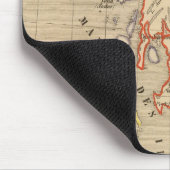 Ecosse, Irlande et Man en 1100 Mousepad (Ecke)