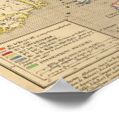 Ecosse, Irlande et Man en 1100 Poster (Ecke)