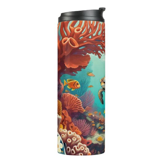 "Ecosystem Elegance" Thermosbecher (Nach links gedreht)