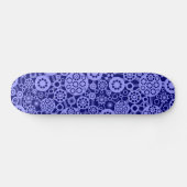 Ecosystem - Pastel Blue auf DP Navy Skateboard (Horizontal)