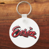 Ecrin Heart Graffiti Vollstrecker Schlüsselanhänger (Vorderseite)