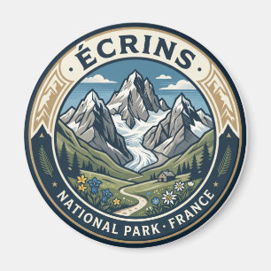 Écrins-Nationalpark Frankreich Magnet