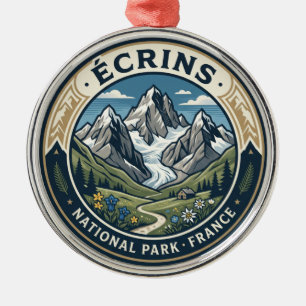 Écrins-Nationalpark Frankreich Ornament Aus Metall