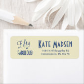 Ecru 50 & FABULOUS Script Typografy Address (Insitu)