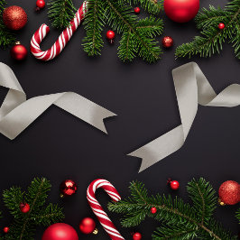 Ecru Custom 1,5" Wide Satin Ribbon, 2 Yard Spool Satinband