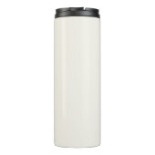 Ecru-Flasche mit dem Firmenlogo 12oz Thermosbecher (Rückseite)