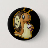 Ecru Knopf Button (Vorderseite)