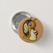 Ecru Knopf Button (Vorne & Hinten)