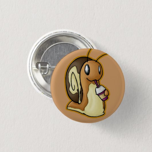 Ecru Knopf Button (Vorne & Hinten)